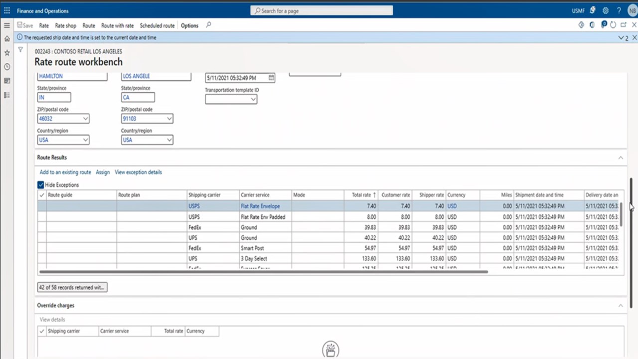 Snapshot 3 of Avanade Supply Chain Cloud - Ship