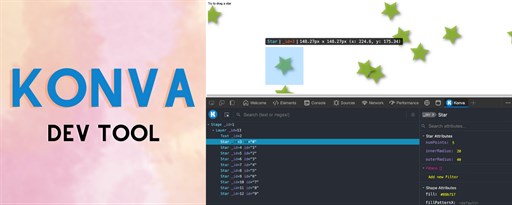 KonvaJS Devtools marquee promo image
