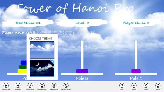 Tower of Hanoi Pro screenshot 3