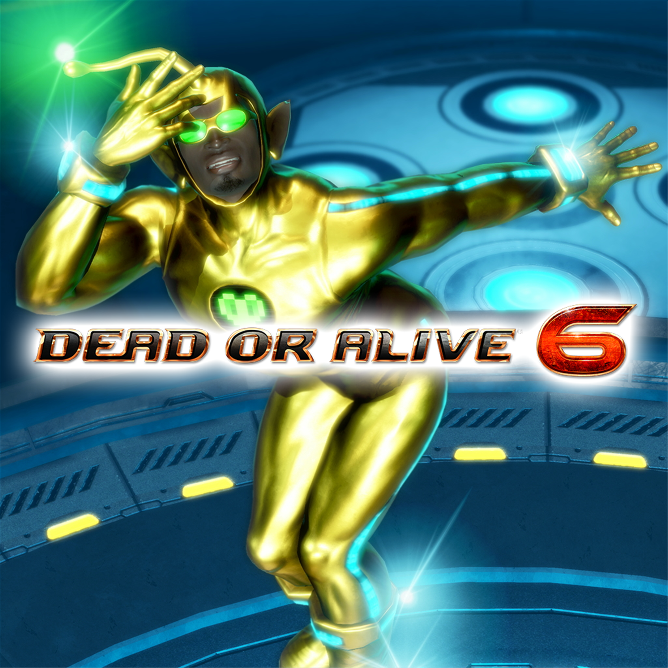 DOA6: Scifi-Anzug „Nova“ (Gold) - Zack