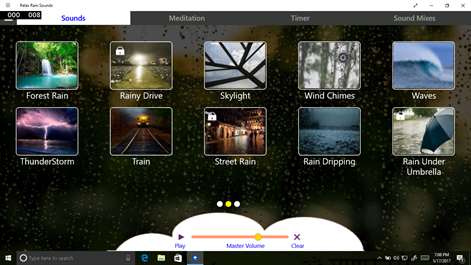 Relax Rain Sounds Screenshots 2