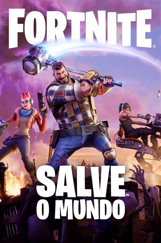 Imagem da caixa de Fortnite Save the World