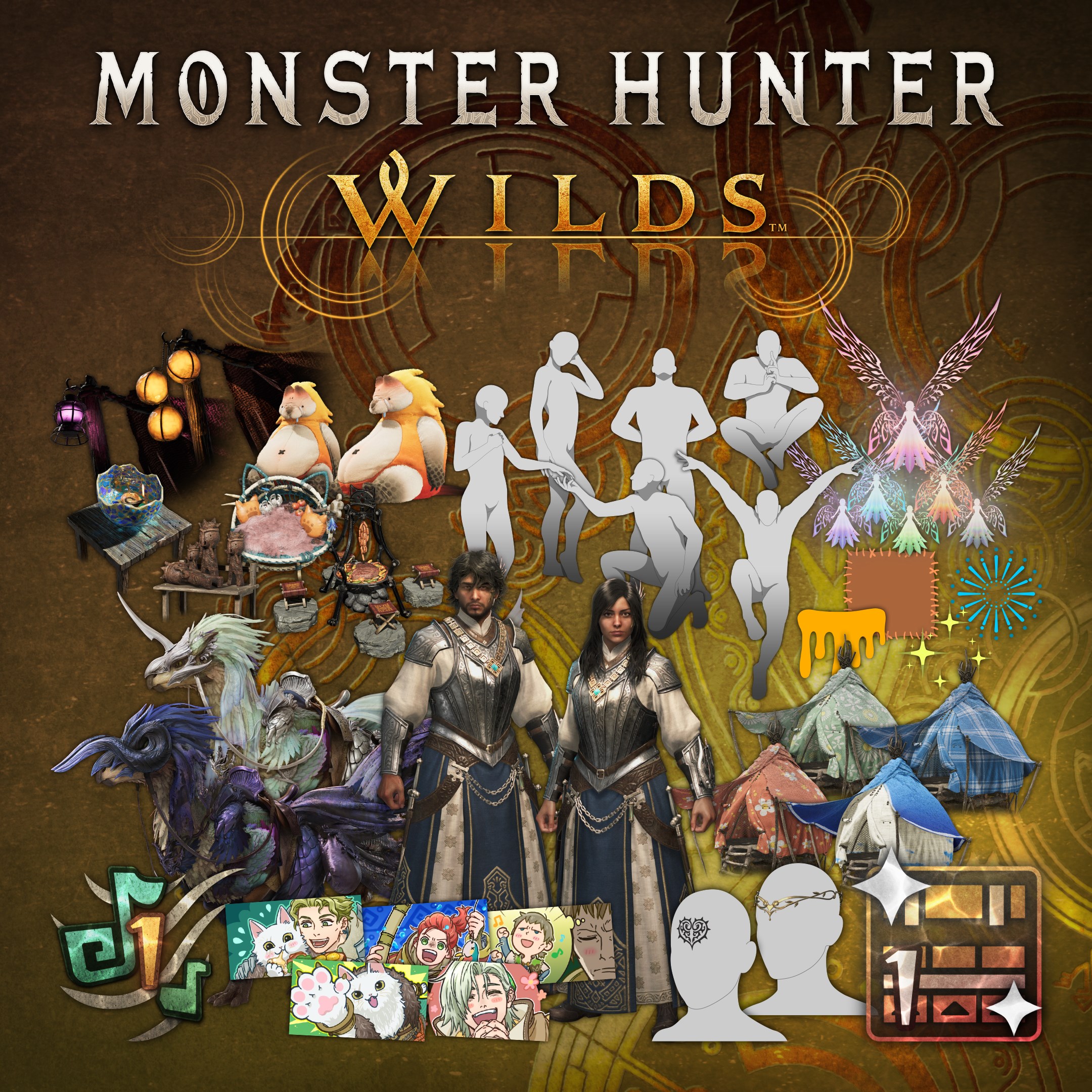 Monster Hunter Wilds: zestaw ozdób DLC 1