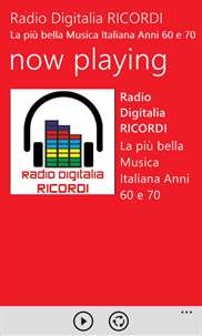 Radio Digitalia RICORDI screenshot 1
