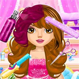 Hair Saloon Color by Number - Girls Fashion Games
