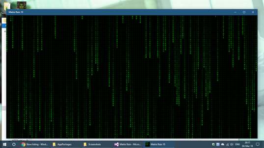 Matrix Rain 10 screenshot 2