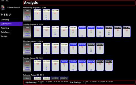 Diabetes Journal Screenshots 2