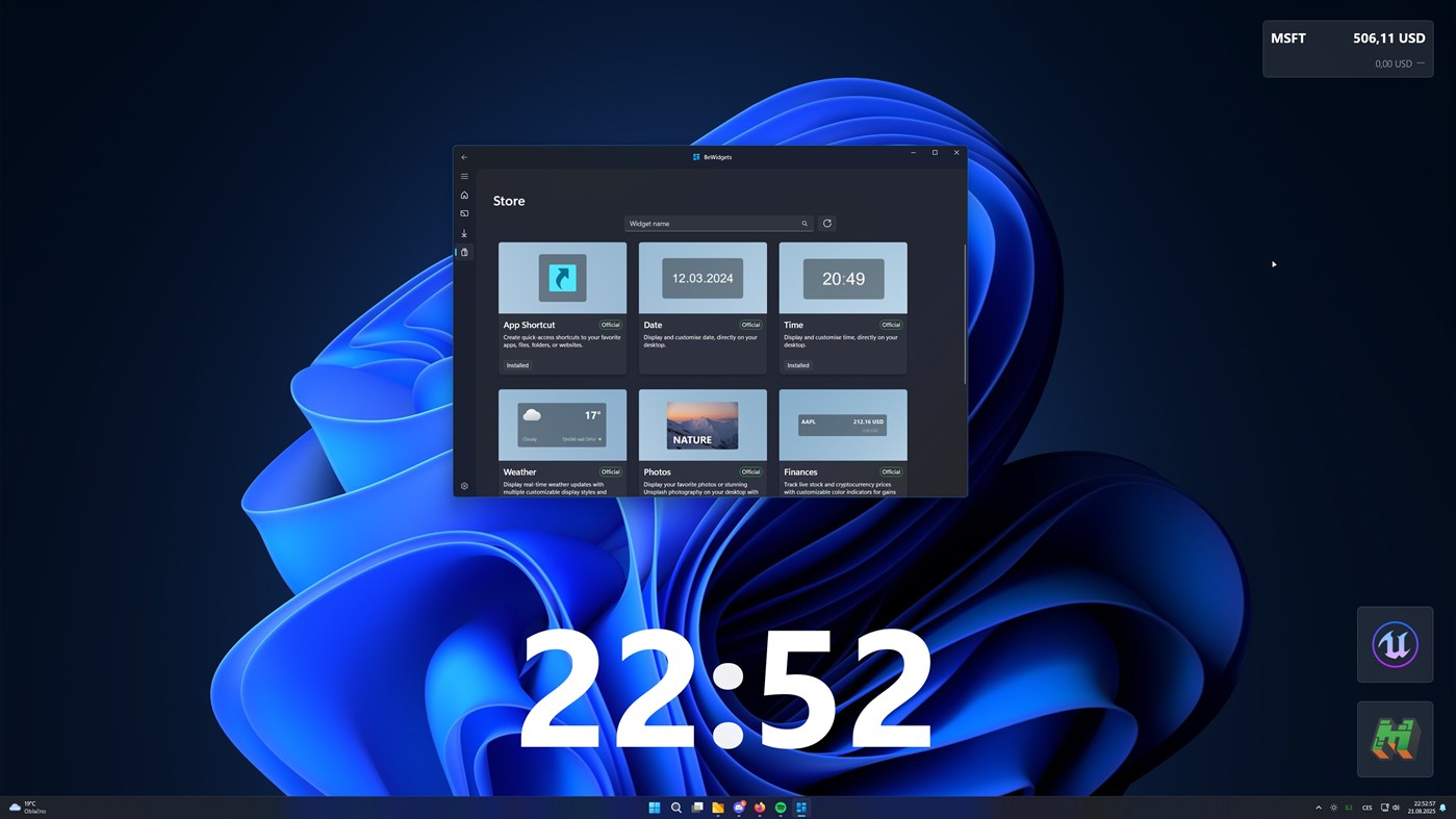 #9. BeWidgets (Windows) 来自: BeXCool