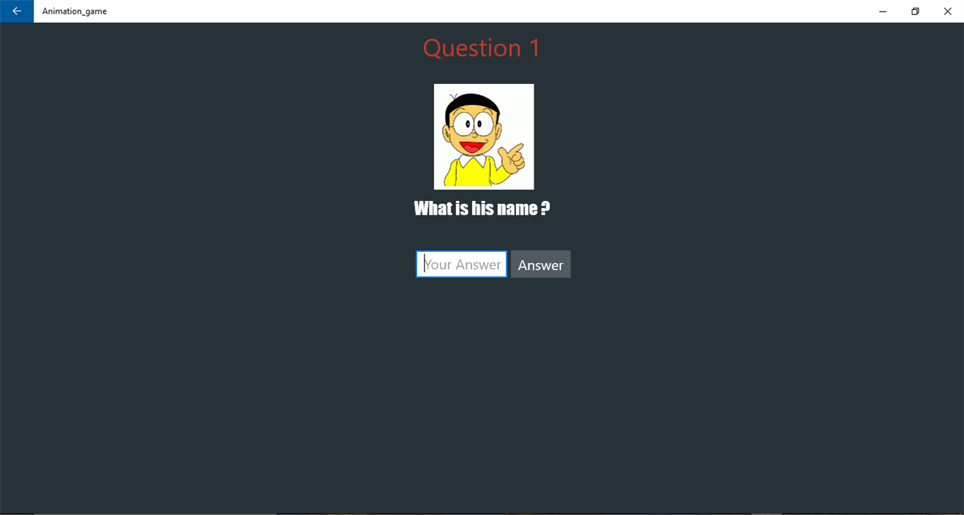 #3. Animation_game (Windows) 由: Adarsh apps