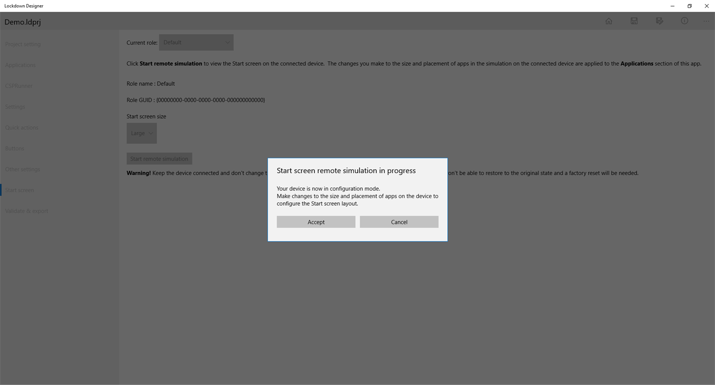 #4. Lockdown Designer (Windows) Podle: Microsoft Corporation
