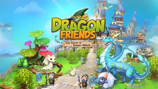 Dragon Friends : Green Witch for Lumia screenshot 1