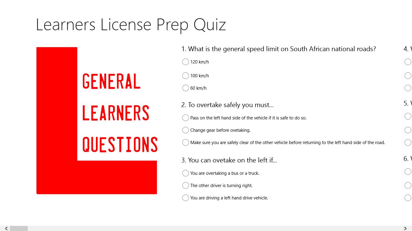 Learners licence. IELTS. Learner permit.