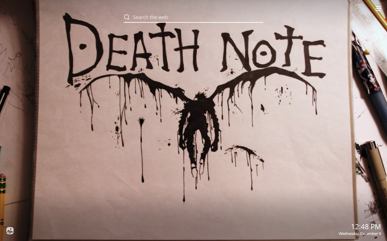 Death Note Hd Wallpaper New Tab Theme Microsoft Edge Addons