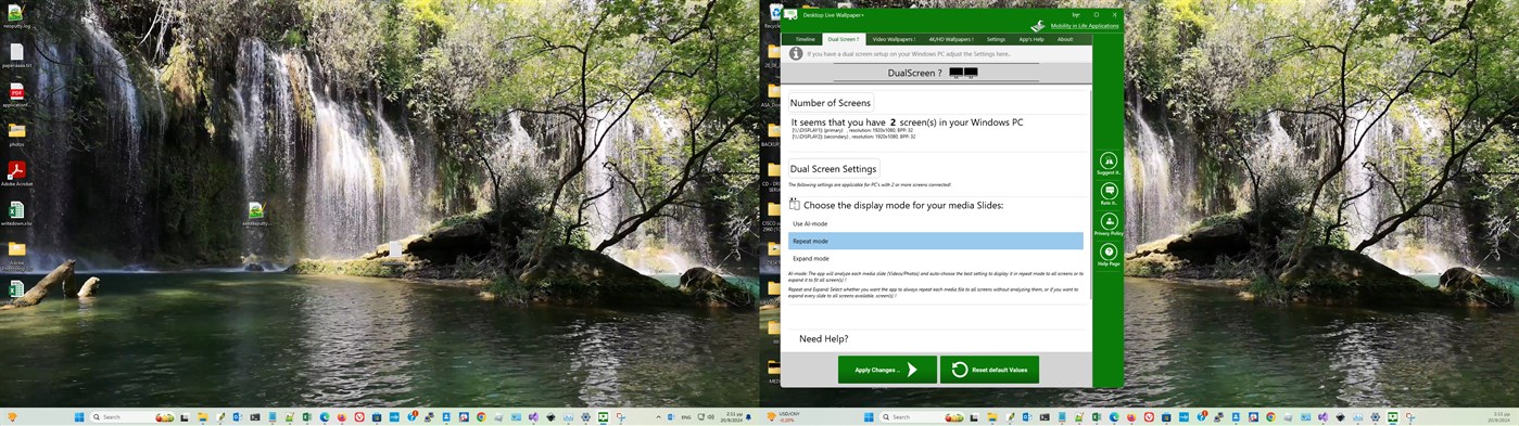 #6. Desktop Live Wallpaper+ (Windows) di: Mobility in Life Applications TEAM