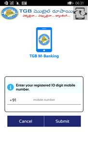 TGB Mobile Banking screenshot 2