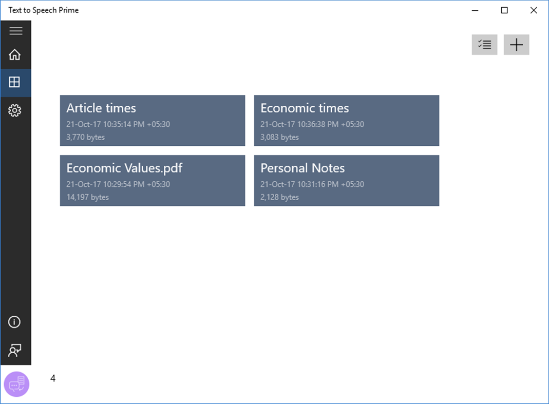 #2. Text to Speech Prime (Windows) By: Indus Valley Apps