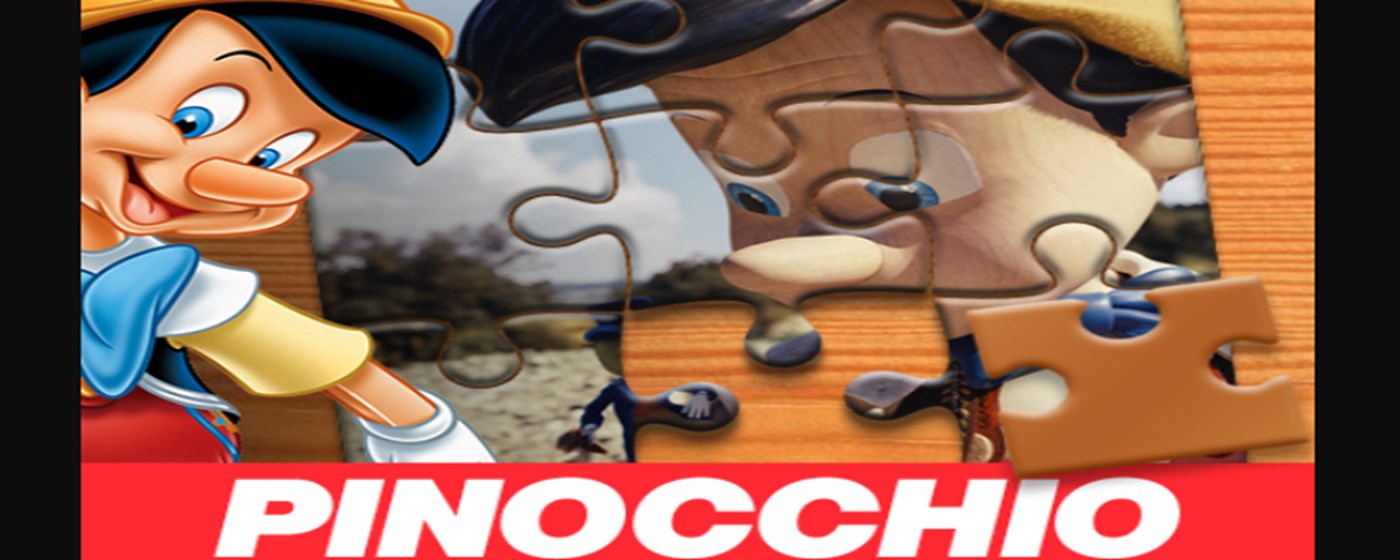 Pinocchio Jigsaw Puzzle Game marquee promo image