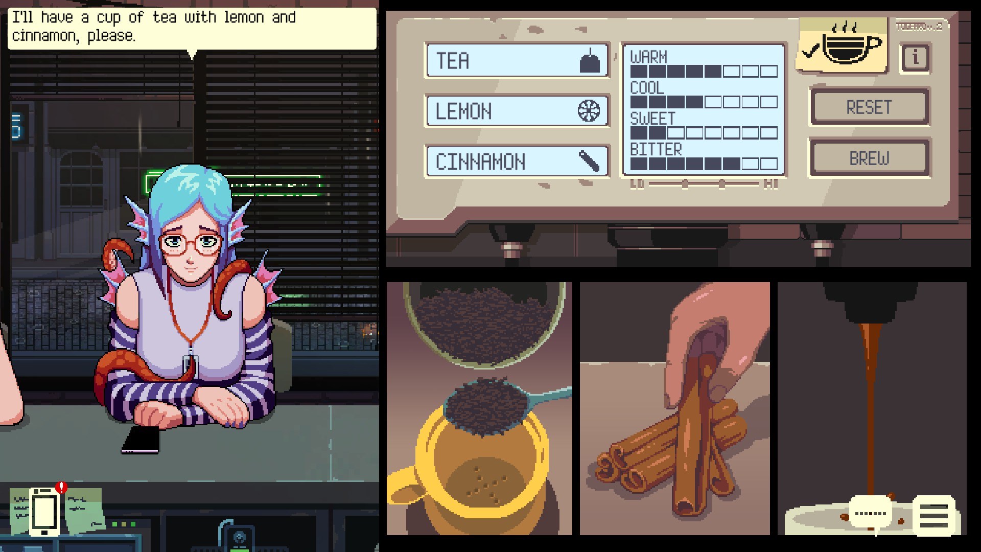 Screenshot 2 from Coffee Talk