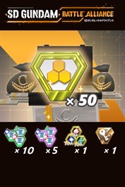 「SDガンダム バトルアライアンス」MS開発支援：スーパーパック Lv1
