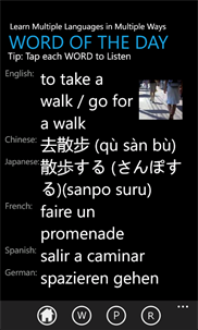 Languages On the Go screenshot 1