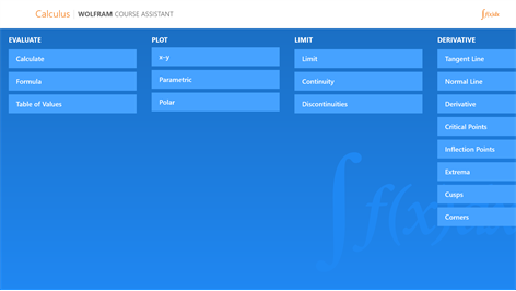 Calculus Course Assistant Screenshots 1