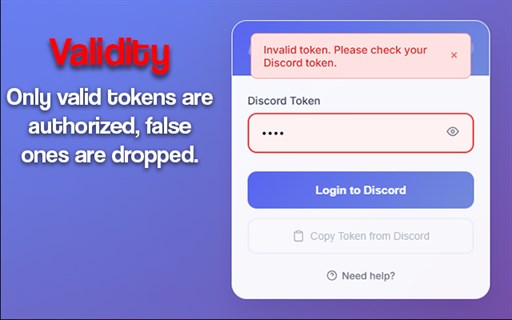 Discord Token Login — Quick Token Sign-In