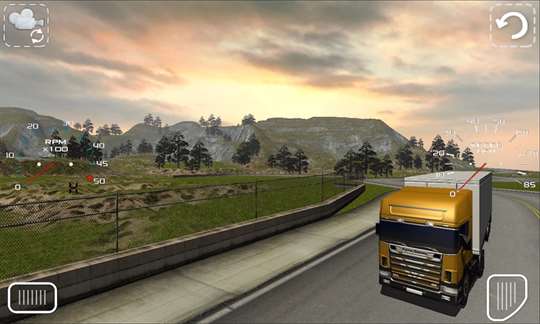 Truck Simulator - American Mountain screenshot 6