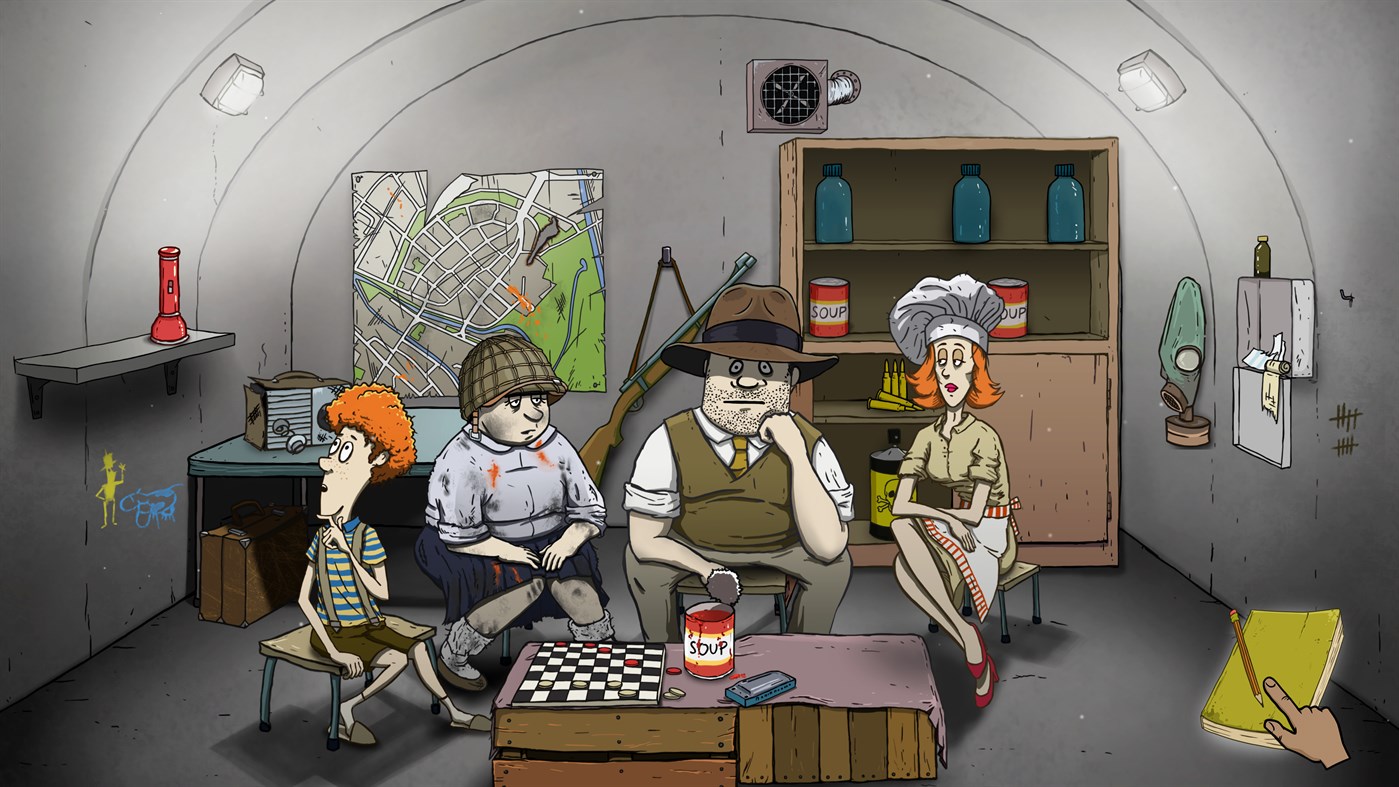 #7. 60 Seconds! Reatomized (Xbox) By: Robot Gentleman