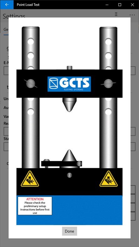 #3. Point Load Test (Windows) 由: Geotechnical Consulting and Testing Systems LLC
