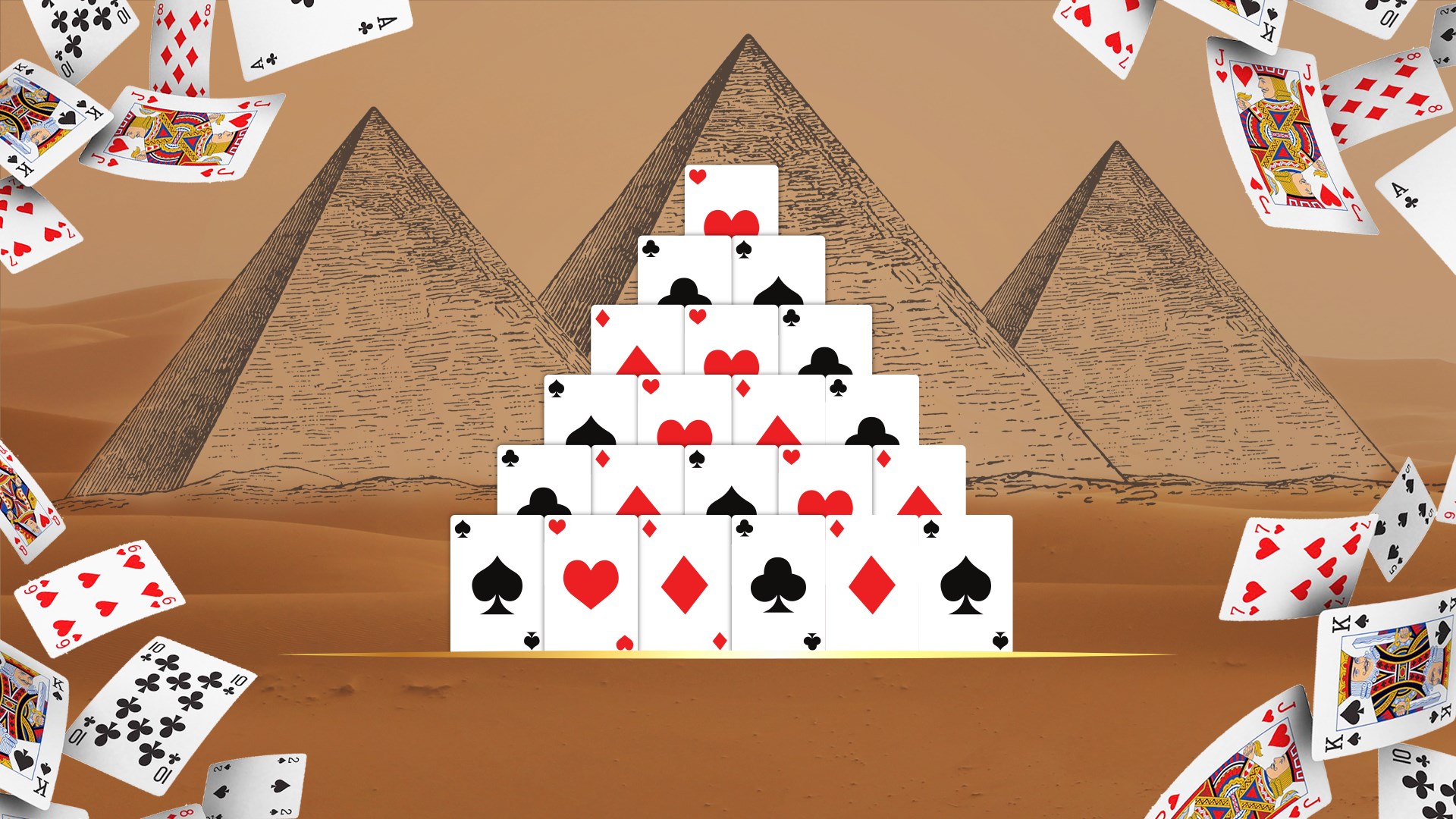 Paciência Pirâmide - jogo de Paciência online grátis jogar agora!