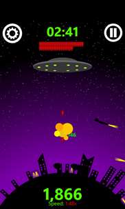 UFO Bomber screenshot 2
