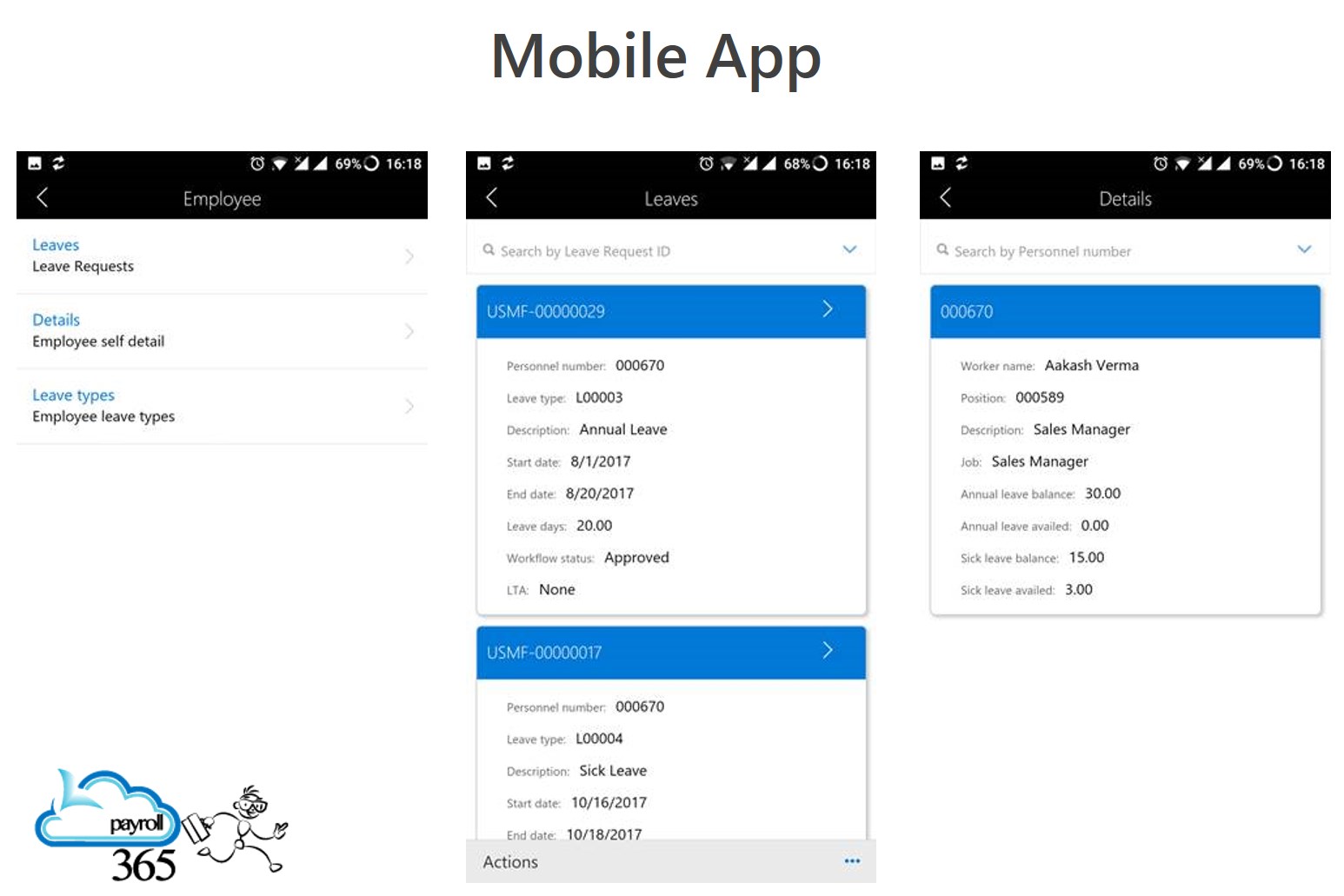 Snapshot 5 of Payroll 365