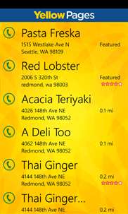 Yellow Pages screenshot 3