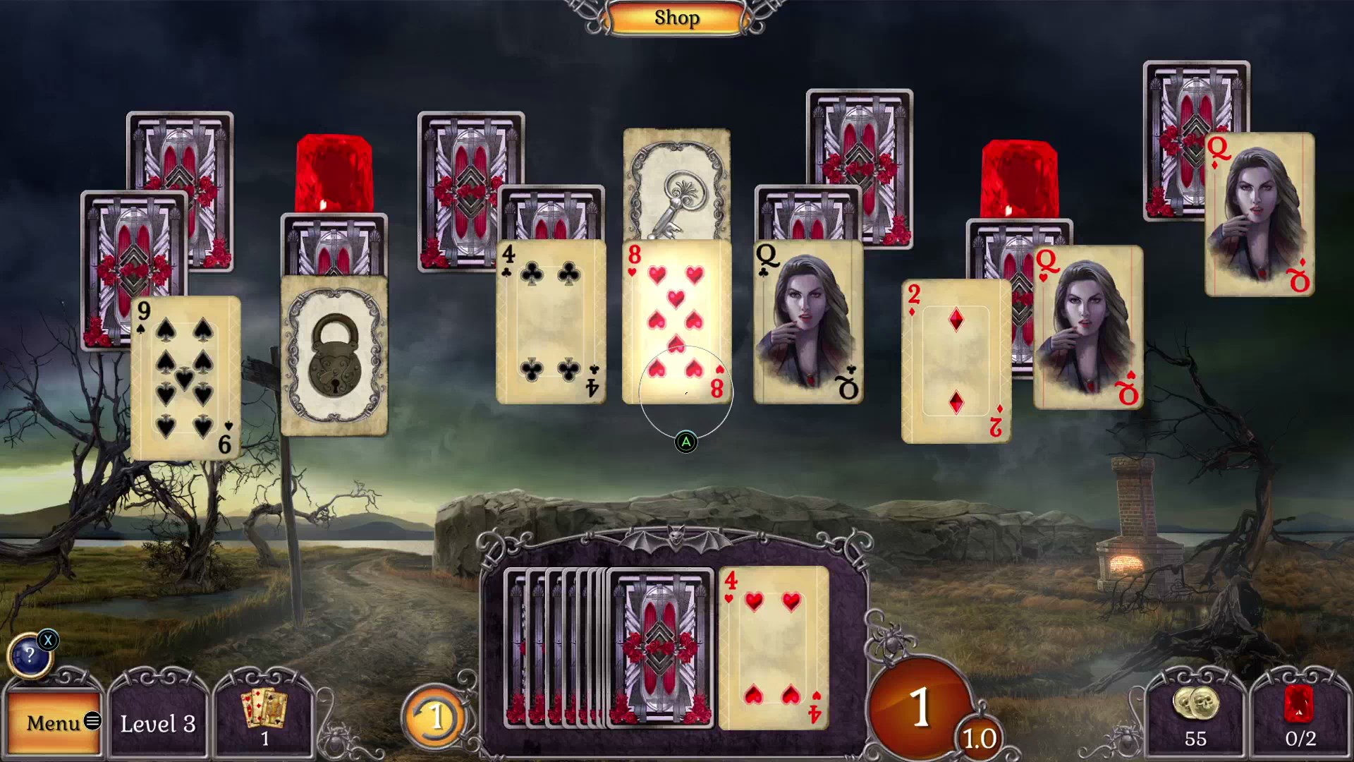 Jewel Match Twilight Solitaire