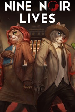 Cover poster for Nine Noir Lives