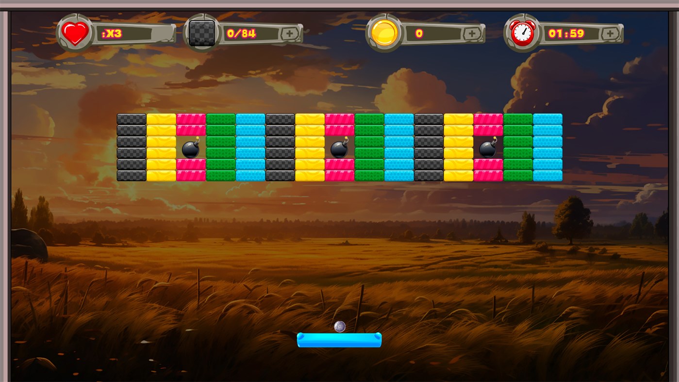 #1. BREAKING BRICKS 3 IN 1 (Xbox) Podle: YUME GAME STUDIO