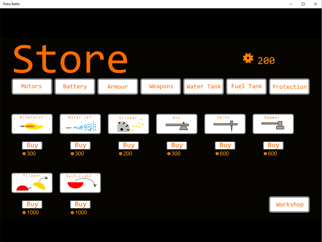 #4. Robo Battle (Windows) By: CraftySims