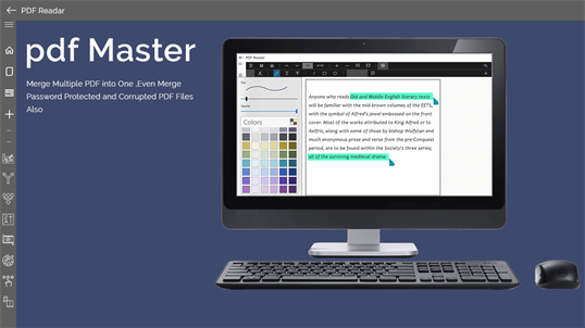 PDF Master : Reader,Editor,Viewer,Merger,Splitter,ReOrder - Annotate & Fill Forms screenshot 4