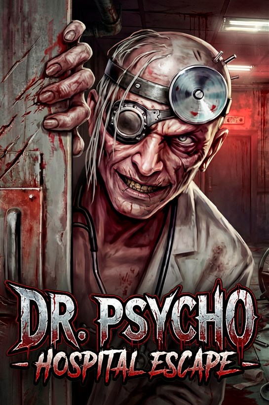 Foto en caja de Dr. Psycho: Hospital Escape