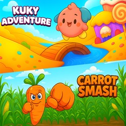 Kuky Adventure + Carrot Smash (Bundle)