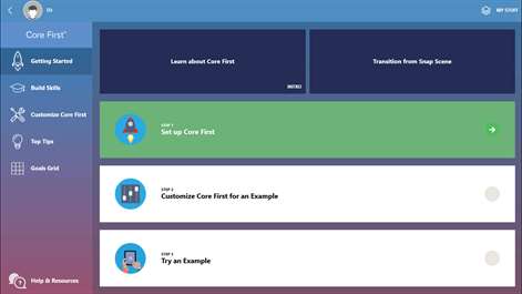 Pathways for Core First Screenshots 1
