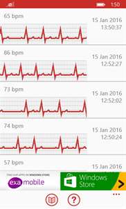Cardiograph Heart Rate Monitor screenshot 4