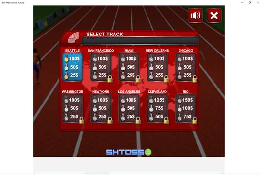 100 Metres Race Future screenshot 5