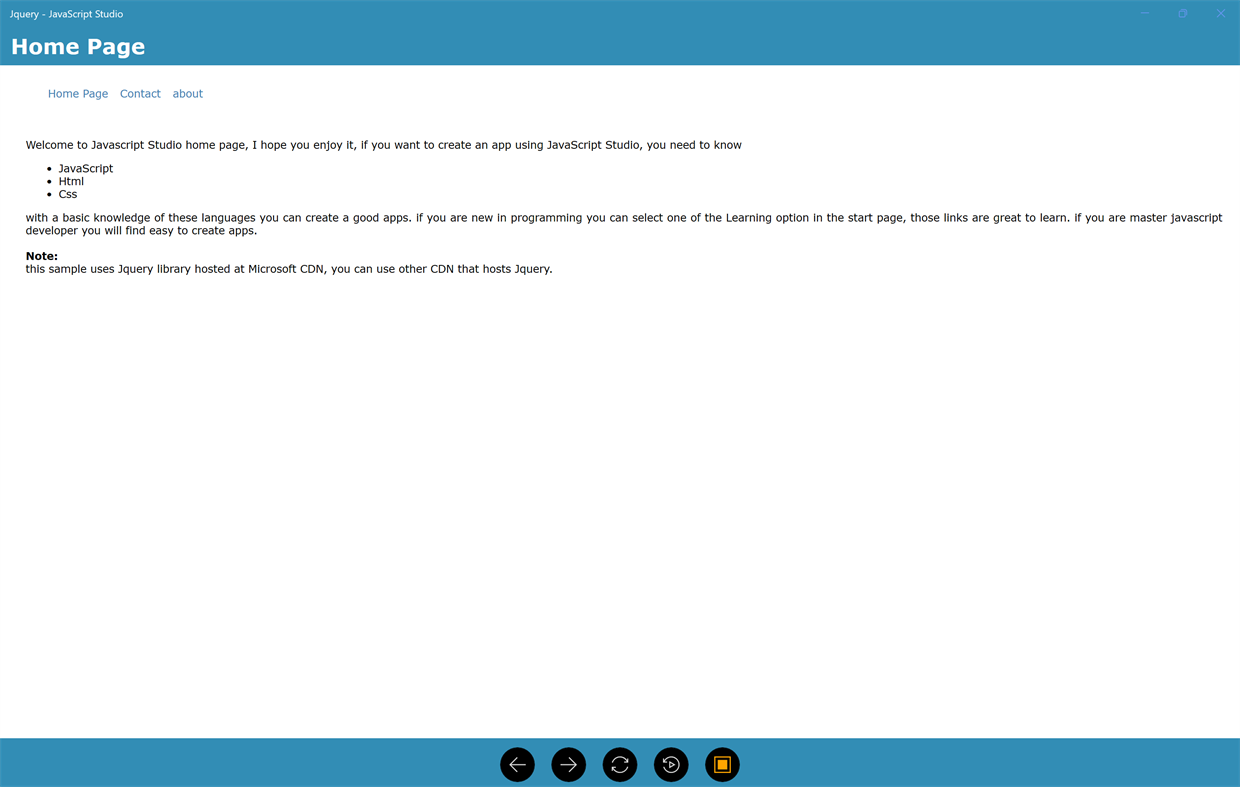 #7. JavaScript Studio (Windows) By: Melvin Dev