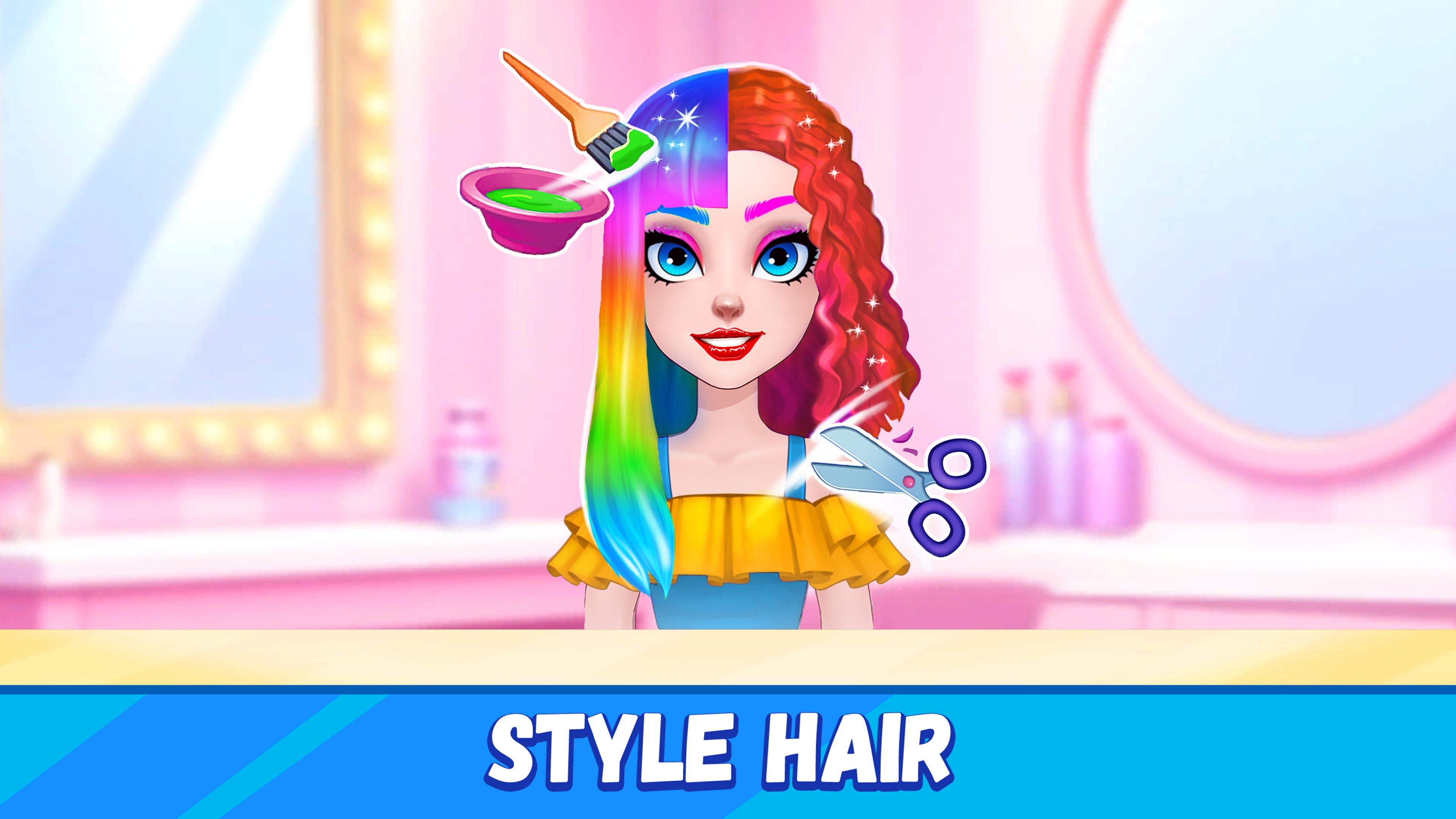 Hair Salon & Dress Up Fun for Girls screenshot