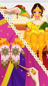 Indian Wedding Dressup & Makeover - Fun Beauty Makeup Game For Girls screenshot 4