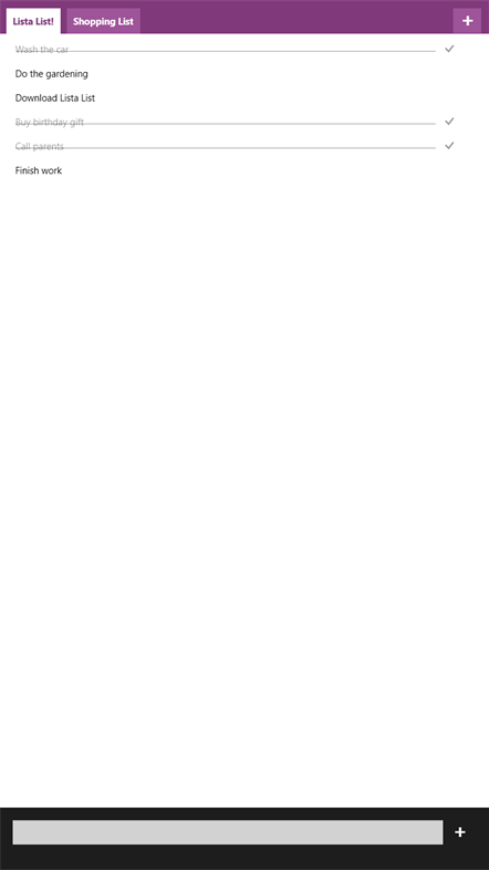 #1. Lista List (Windows) 由: Lama Apps