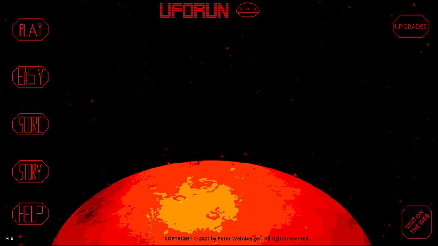 #1. UFO RUN (Windows) Bởi: Peter Weinberger