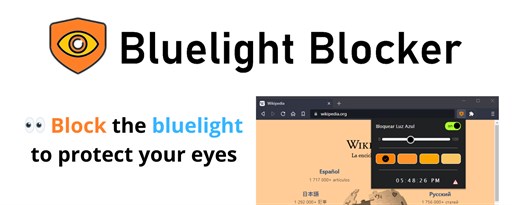 Bluelight Blocker marquee promo image