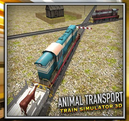 Animal Transport Train Simulator screenshot 5